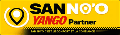 Logo Yango, partenaire officiel de SAN NO'O
